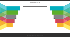 Desktop Screenshot of gorilla-isos.co.uk